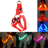 Rechargeable LED Nylon Pet Harness