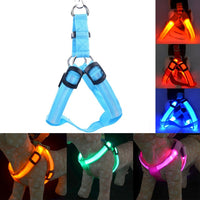 Rechargeable LED Nylon Pet Harness