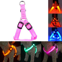 Rechargeable LED Nylon Pet Harness