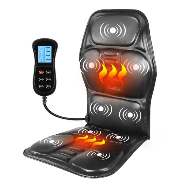 Portable Car/Home/Office Heating / Vibrating Chair Massager