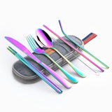 Reusable Silverware with Portable Case