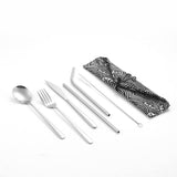 Reusable Silverware with Portable Case