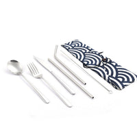 Reusable Silverware with Portable Case