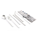 Reusable Silverware with Portable Case