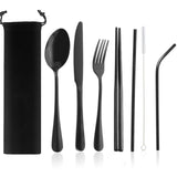 Reusable Silverware with Portable Case