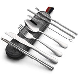 Reusable Silverware with Portable Case