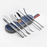 Reusable Silverware with Portable Case