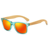 Square Wooden Polarized Sunglasses