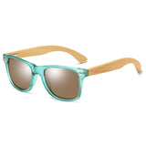 Square Wooden Polarized Sunglasses