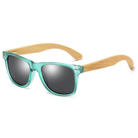 Square Wooden Polarized Sunglasses